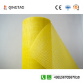 Yellow mesh cloth for interior and exterior walls